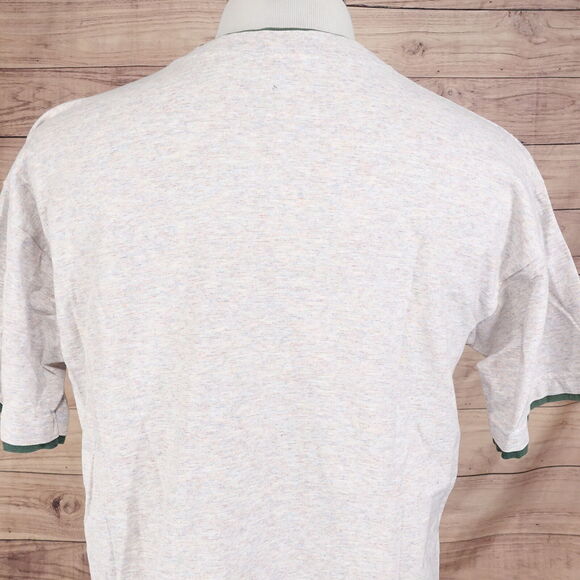 VINTAGE LAS VEGAS NEVADA 2-TONE USA MADE 90s TRAVEL TOURIST TSHIRT SZ L - Picture 5 of 8